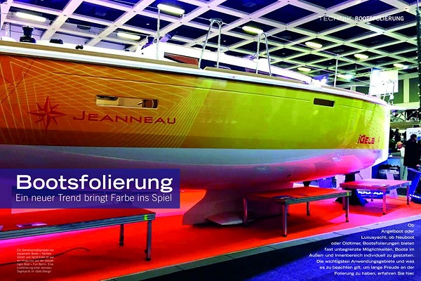 Yacht-Folie.de im Magazin SKIPPER - Januar 2017